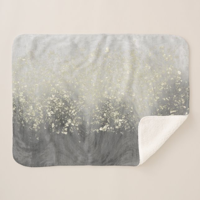 Glitzer Swirl Sherpadecke (Vorderseite (Horizontal))