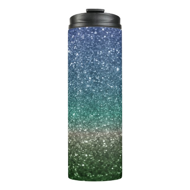 Glitzer Thermosbecher (Vorderseite)
