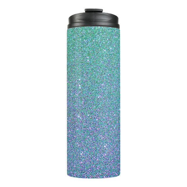 Glitzer Thermosbecher (Vorderseite)