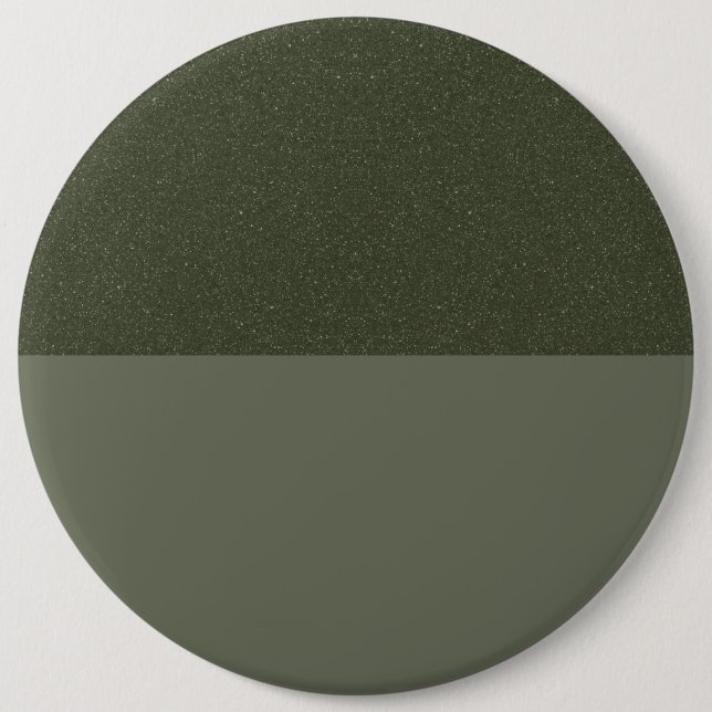 Glitzer Top Moss Green Button - Anpassbar (Vorderseite)