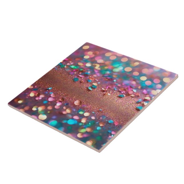 Glitzer Trendy Opal Holographic Collection Fliese (Seite)