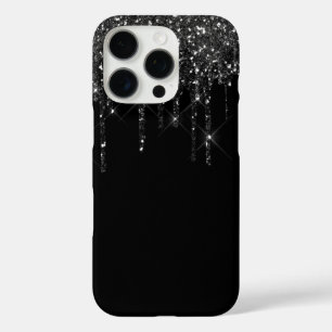 Glitzer Tropfen iPhone 16 Pro Fall Hülle