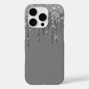 Glitzer Tropfen iPhone 16 Pro Fall Hülle