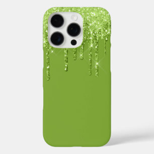Glitzer Tropfen iPhone 16 Pro Fall Hülle
