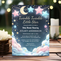 Glitzer Twinkle Twinkle Little Star Baby Dusche