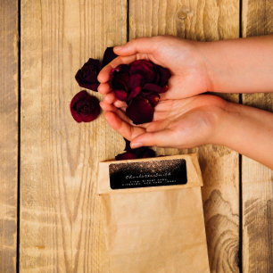 Glitzer UAWG Kupfer Rose Gold Black Bridal Makeup