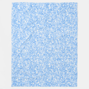 Glitzer und Glitzern Fleecedecke