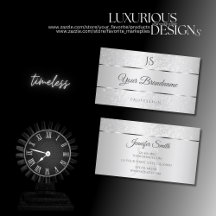 Glitzer und Initialen aus hellem Silber-Sparkle