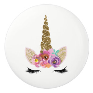 Glitzer Unicorn Horn Girl Splash & Spa Tamaro Keramikknauf