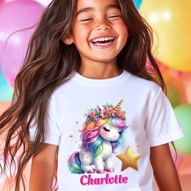Glitzer vereint Zauberstar-Kinder T-Shirt (Von Creator hochgeladen)