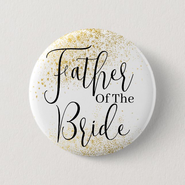 Glitzer von Bride Button (Vorderseite)