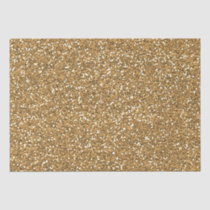 Glitzer von Gold Imitate Seidenpapier