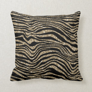 Glitzer Zebra Print     Kissen