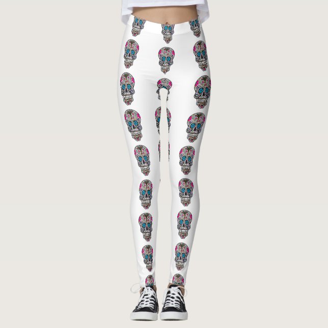 Glitzer Zucker Hülsenfrüchte Leggings (Vorderseite)