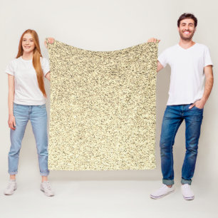 Glitzern aus leicht weichem Glitzer Fleecedecke