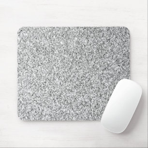 Glitzern aus silbergrauem Glitzer Mousepad