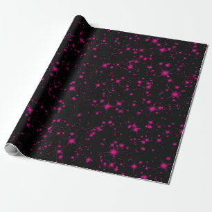 Glitzern Funkelnd Glitzer Stars Geschenkpapier