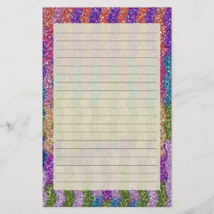 Glitzern in den Wellen Briefpapier