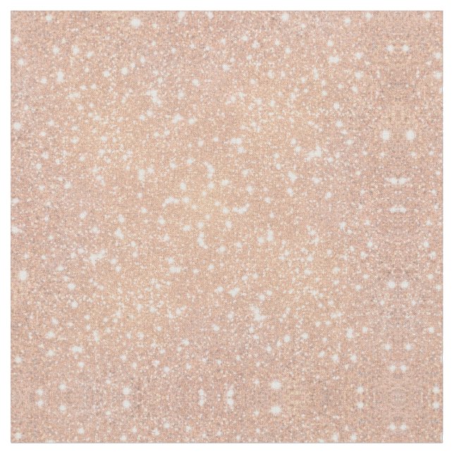 Glitzern in weichen Beigen Stoff (Nahaufnahme)