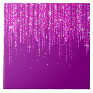 Glitzern Keramik Tile Fliese