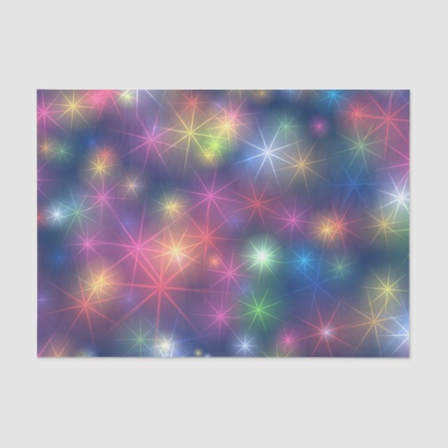 Glitzern Party Lights Seidenpapier (Vorderseite)