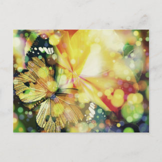 Glitzern Postkarte