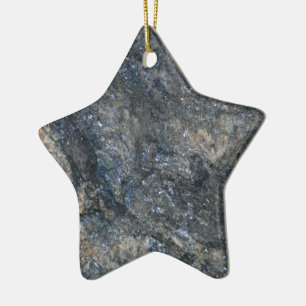 Glitzern Rock Keramik Ornament