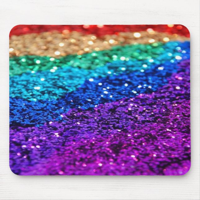 Glitzern u. Glitzer Mousepad (Vorne)