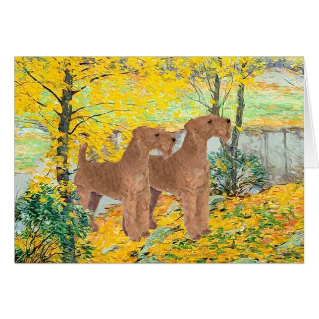 glitzernde gelbe Tage (Vorderseite (Horizontal))