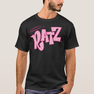 Glitzernde Ratten Logo T-Shirt
