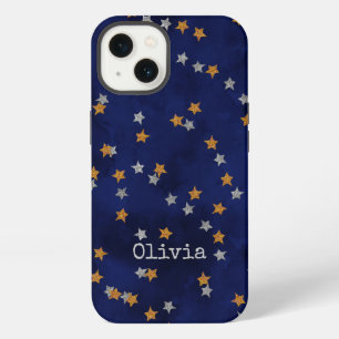 Glitzersterne auf Grunge-Papier Case-Mate iPhone-H iPhone 13 Hülle