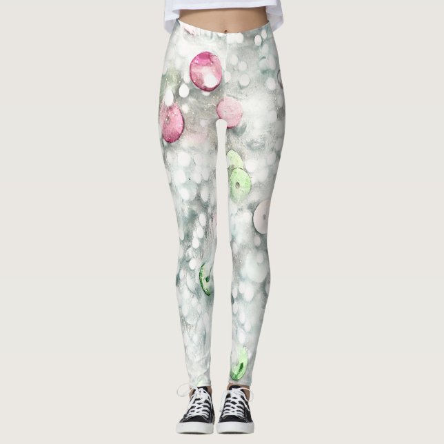 Glitzertights Leggings (Vorderseite)