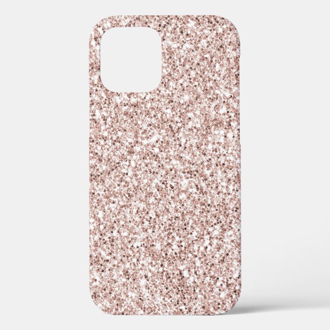 Glitzy Blush Pink Glitzer          Case-Mate iPhone Hülle (Rückseite)