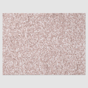 Glitzy Blush Pink Glitzer     Seidenpapier
