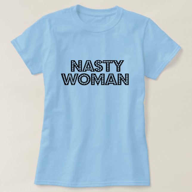 Glitzy Eklig Woman T-Shirt (Design vorne)