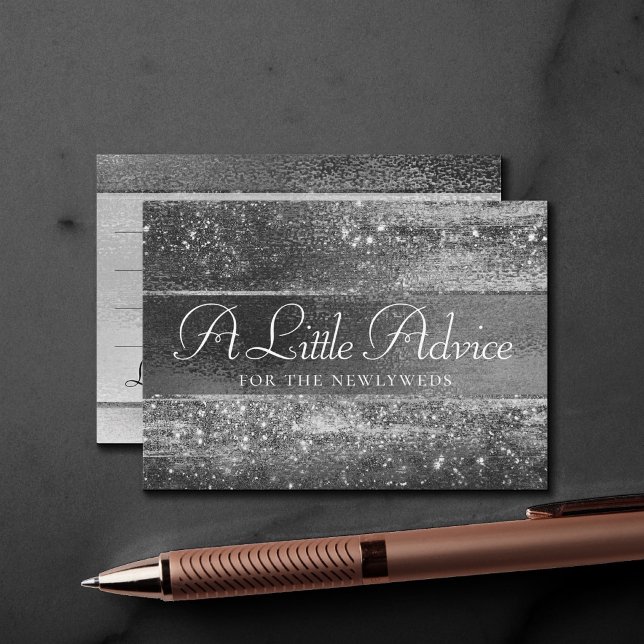 Glitzy Foil | Platinum Silver Imitate Chrome Addon Begleitkarte (Von Creator hochgeladen)