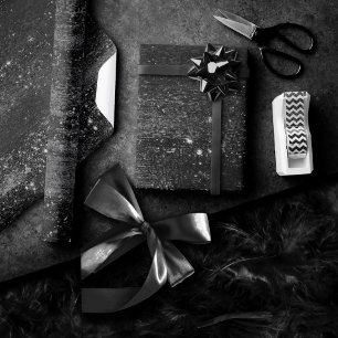 Glitzy Foil   Platinum Silver Imitate Chrome Shimm Geschenkpapier