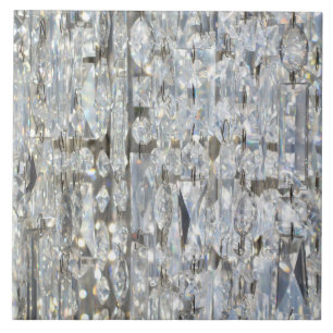 Glitzy Glittery Crystal Fliese