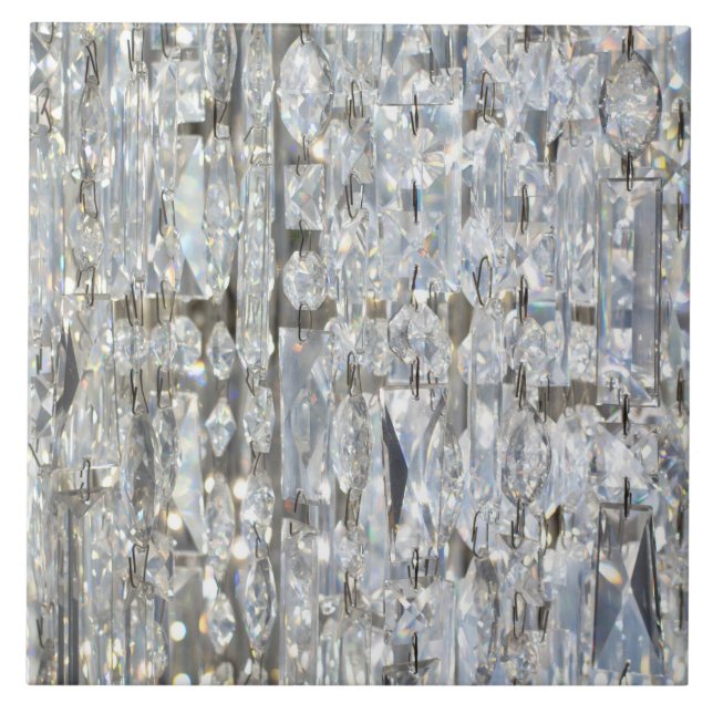 Glitzy Glittery Crystal Fliese (Vorderseite)