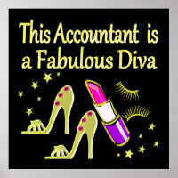 GLITZY GOLD ACCOUNTANT DESIGN