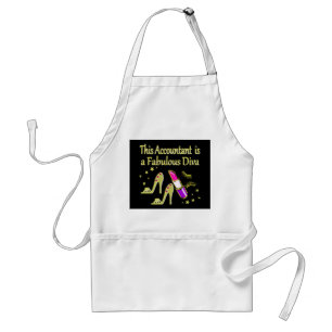 GLITZY GOLD ACCOUNTANT DESIGN SCHÜRZE