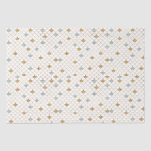 Glitzy Mermaid Blue Gold Sparkone Glitzer Seidenpapier