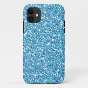 Glitzy Ocean Blue Glitzer Case-Mate iPhone Hülle