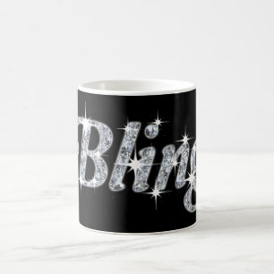 Gliz & Glam Imitate Diamond 'Bling Design Tasse