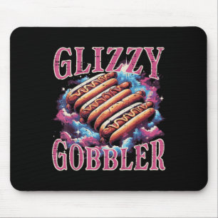 Glizzy Gobbler Hotdogs Funny Meme Food Men Damen F Mousepad