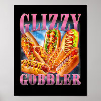 Glizzy Gobbler Lustiger Wiener Hot Dog Meme Bootle