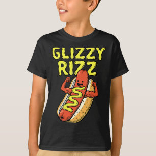 Glizzy Rizz Hunde Meme Slang T-Shirt