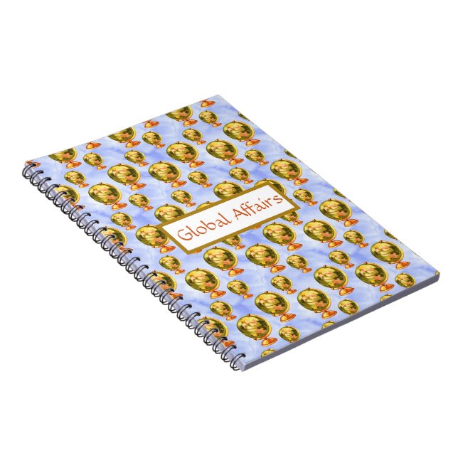 Global Affairs-Notebook Notizblock (Rechte Seite)