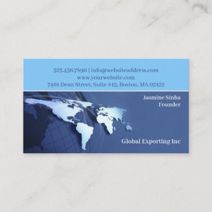Global Business Card Visitenkarte