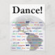 Global Dance - Tanz in vielen Sprachen Postkarte (Vorderseite)
